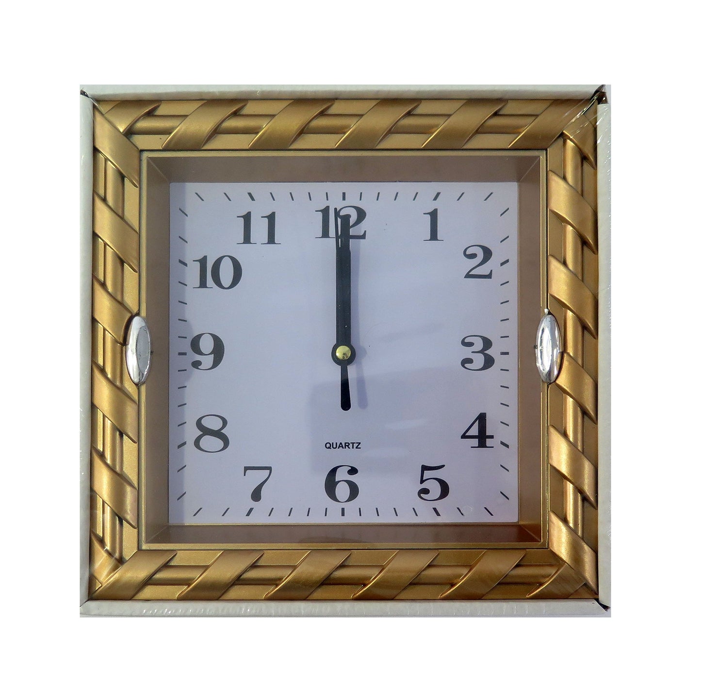 RELOJ DE PARED CUADRADO 20X21 CM