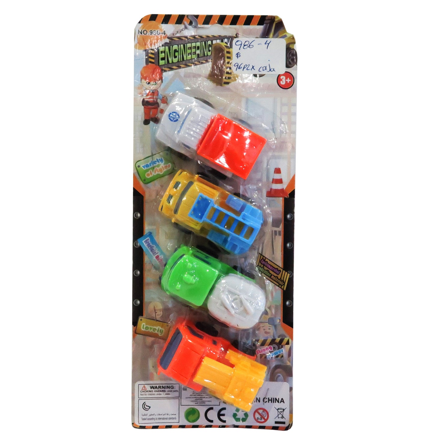 AMIONCITOS DE CONSTRUCCION BLISTER
