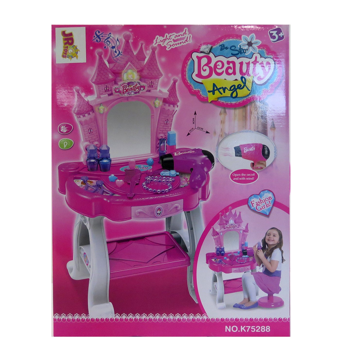 TOCADOR BEAUTY ANGEL CON ACCESORIOS 01