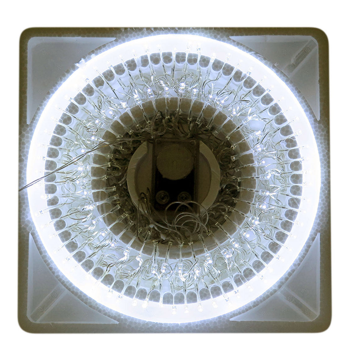 300 LED CASCADA LUZ CALIDA 5.55 MTS