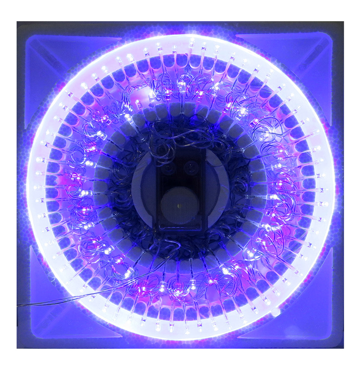 100 LED MIX MUSICAL AZUL Y BLANCO 4.58MTS