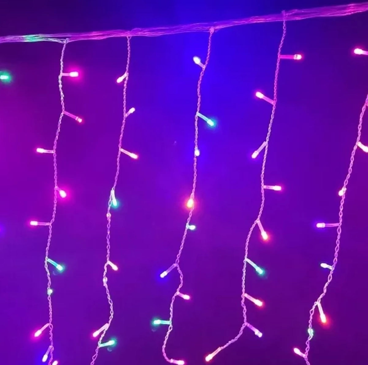 500LED LUZ BLANCA CASCADA
