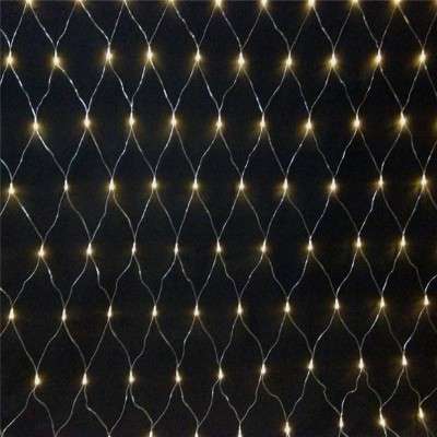 320 LED LUZ CALIDA RED CABLE CRISTAL 2.55X2 MTS