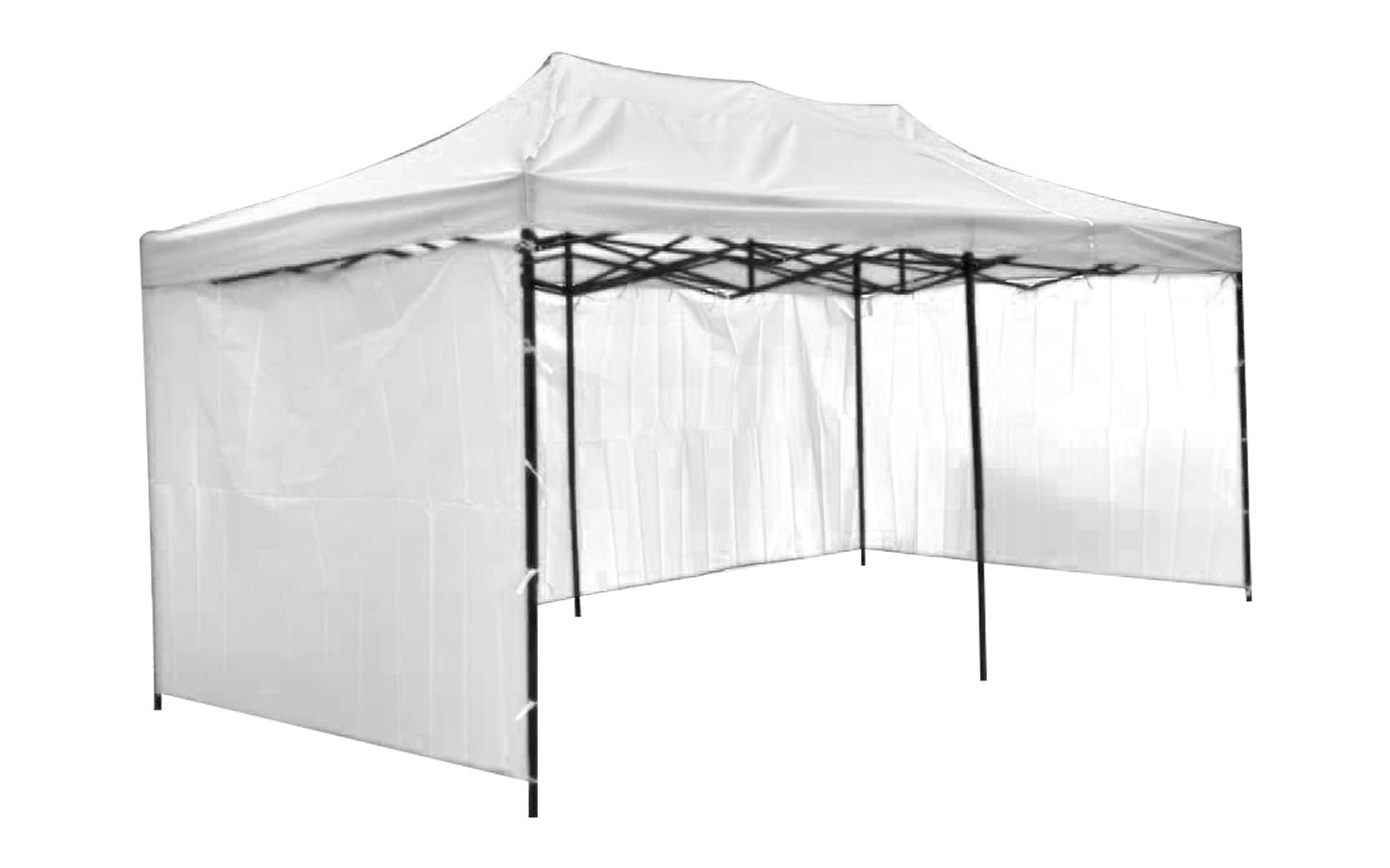 CARPA TOLDO PLEGABLE CON PAREDES DE 6X3 M