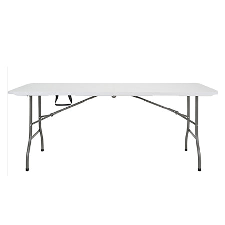 MESA PLEGABLE DE PLÁSTICO TIPO PORTAFOLIO 1.80 M