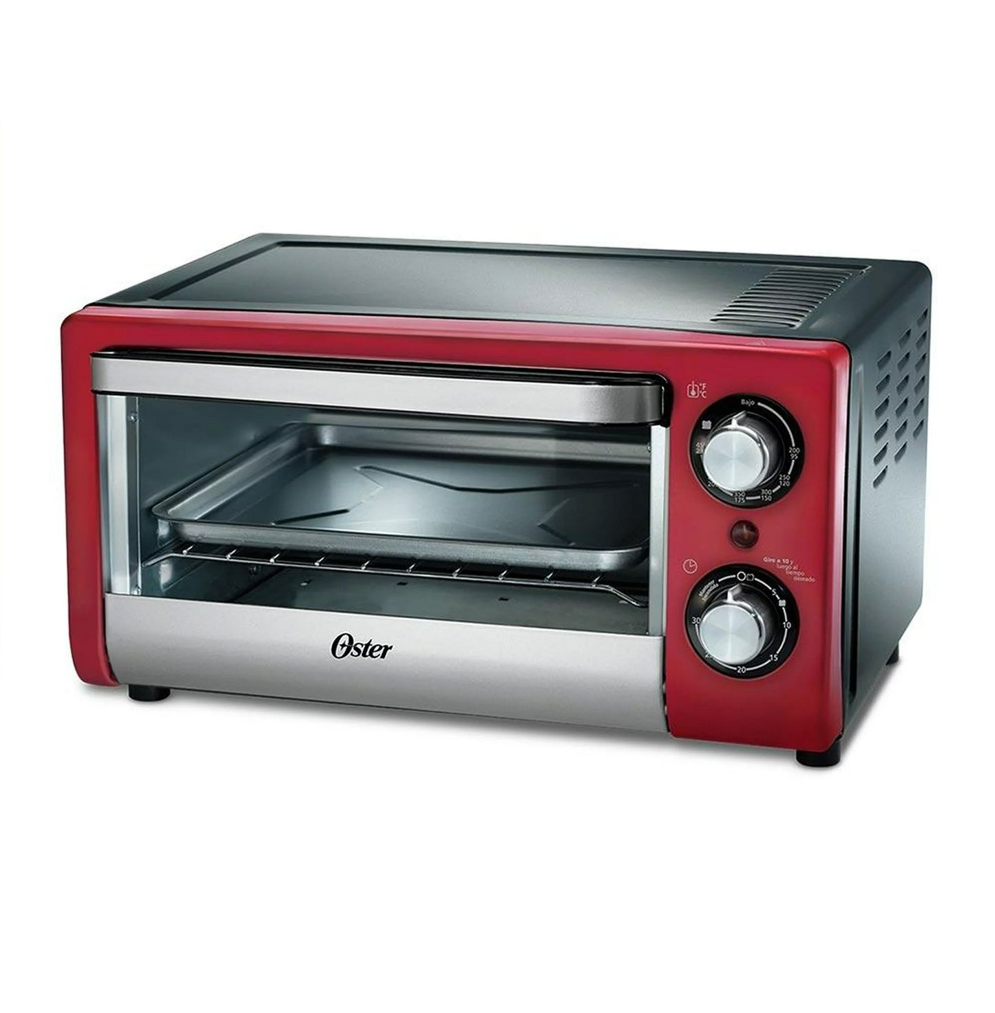 HORNO TOSTADOR OSTER ROJO