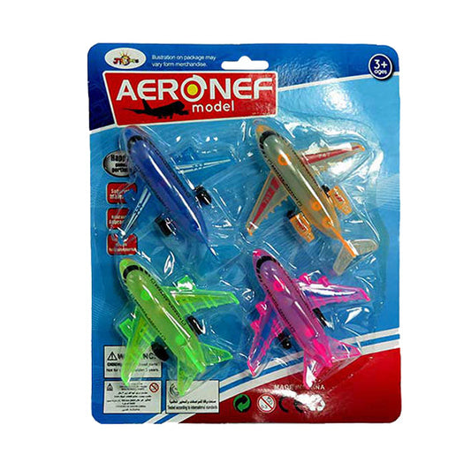 AVIONES TRANSPARENTES BLISTER