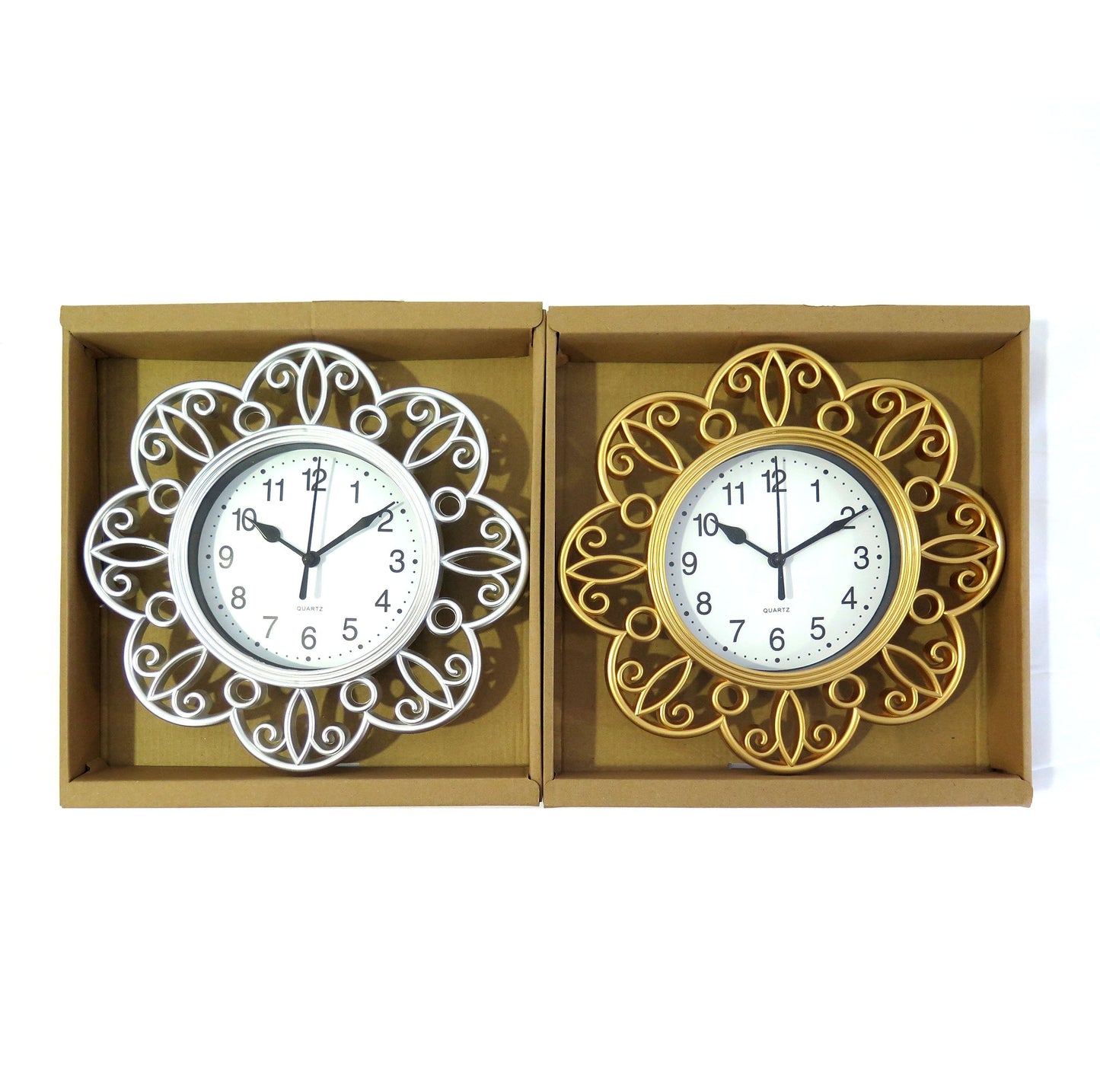 RELOJ DE PARED ONDULADO 23 CM