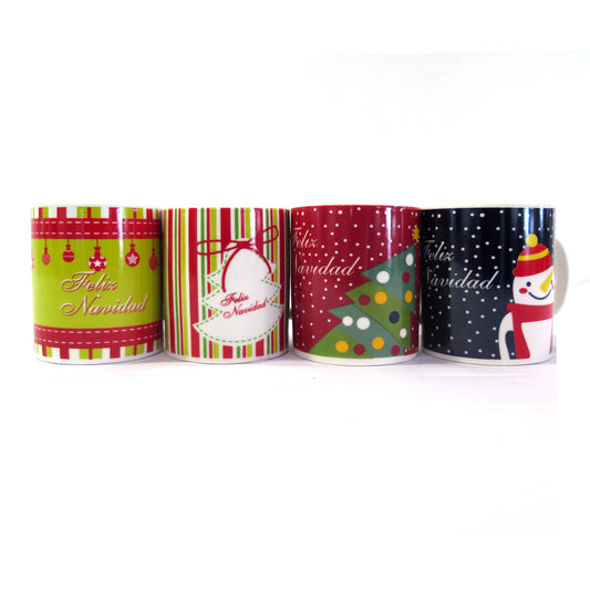 TAZA NAVIDEÑA DIF MODELOS 325 ML 02