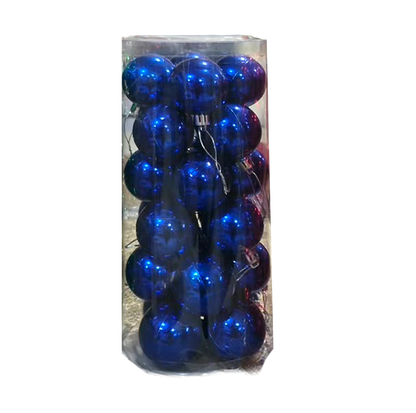 ESTUCHE DE ESFERA NAVIDEÑA DE 5 CM
