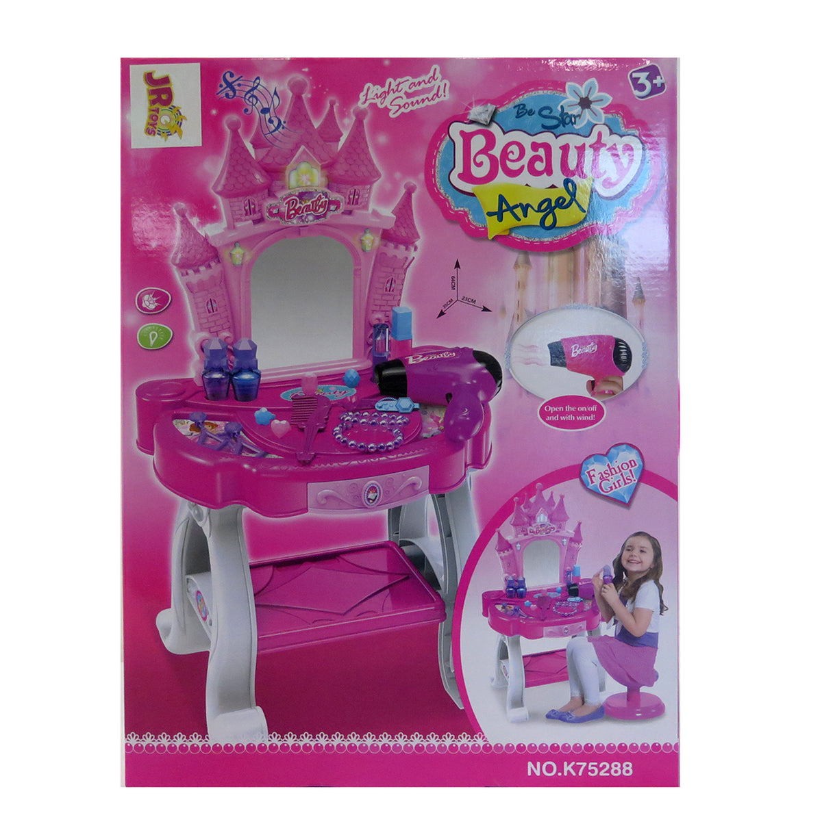 TOCADOR BEAUTY ANGEL CON ACCESORIOS 01