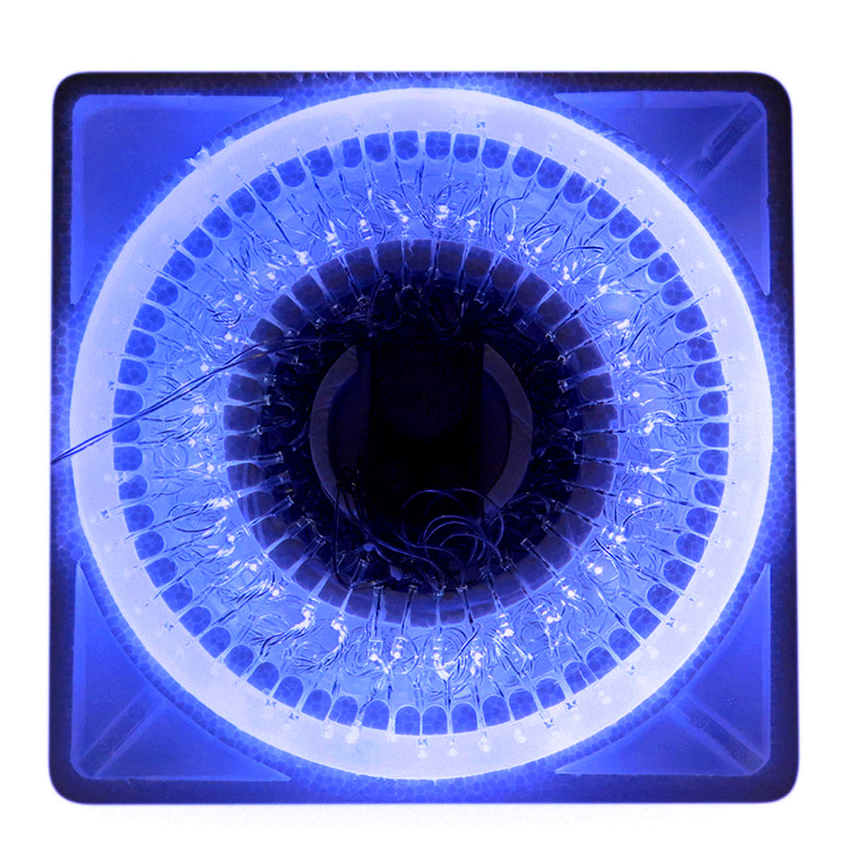100 LED AZUL MUSICAL 4.58MTS