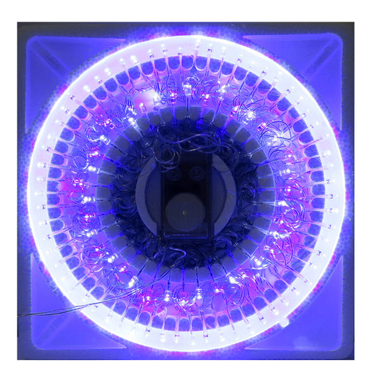 100 LED MIX MUSICAL AZUL Y BLANCO 4.58MTS