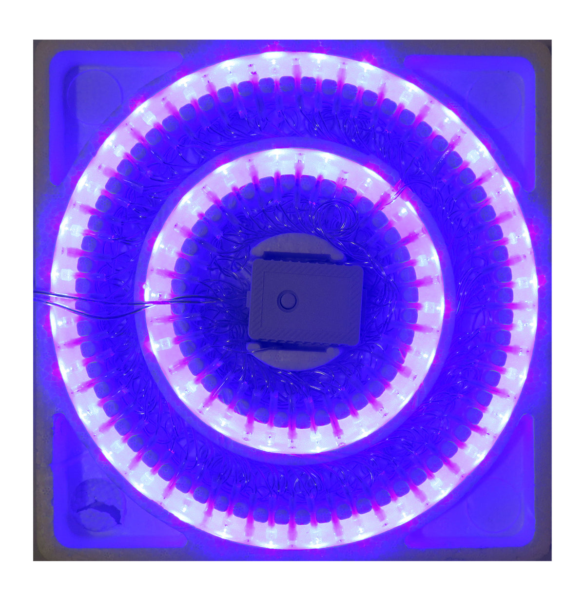 100 LED LUCES MAGICA AZUL CABLE TRANSAPRENTE 6.5MTS
